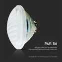 V-Tac vanntett LED bassenglys - 18W, glass, IP68, 12V, PAR56