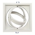 V-Tac downlight - Hvit, 17,5 x 17,5 cm, G53 AR111