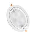 V-Tac 30W LED spotlight - Hull: Ø19,5 cm, Mål: Ø22,5 cm, 3,8 cm høy, Samsung LED chip, 230V