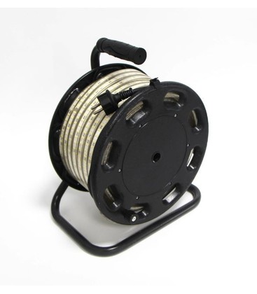 50m arbeidslys LED strip på trommel PRO - 230V, IP67, 180 LED/m, 10W/m, 1200 lm/m 50m arbeidslys LED strip på trommel PRO - 230V, IP67, 180 LED/m, 10W/m, 1200 lm/m