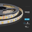 Outlet: V-Tac 14W/m CCT LED strip - 5m, IP20, 120 LED per meter, 24V