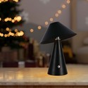 V-Tac oppladbar 3i1 bordlampe - Sort, IP20, touch dimbar