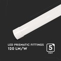 V-Tac 50W slim LED armatur - 150 cm, 3 års produsentgaranti, 230V