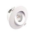 LEDlife 7W Low profile innbyggingsspot - Hull: Ø8,3 cm, Mål: Ø10 cm, RA95, CCT, dimbar, 230V