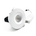 LEDlife 7W Low profile innbyggingsspot - Hull: Ø8,3 cm, Mål: Ø10 cm, RA95, CCT, dimbar, 230V