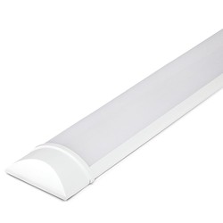 Med LED - Lysrør armatur V-Tac 40W slim LED armatur - 120 cm, 3 års produsentgaranti, 230V