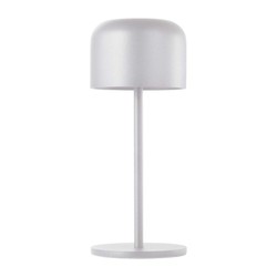 Diverse Outlet: V-Tac oppladbar CCT bordlampe - Hvit, IP54, touch dimbar, modell mini