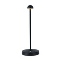 Outlet: V-Tac oppladbar 3i1 bordlampe - Svart, IP20, touch dimbar, modell mini
