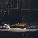 Outlet: V-Tac oppladbar 3i1 bordlampe - Svart, IP20, touch dimbar, modell mini