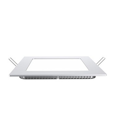 Outlet: V-Tac 15W LED panel downlight - Hull: 14 x 14 cm, Mål: 16 x 16 cm, uten driver Outlet: V-Tac 15W LED panel downlight - Hull: 14 x 14 cm, Mål: 16 x 16 cm, uten driver