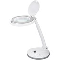 LED forstørrelseslampe 6W - Hvit, bordlampe