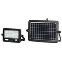 V-Tac 10W LED Solar flomlys - Svart, inkl. solcelle, sensor, IP65