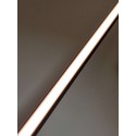 Lys til akustikkpanel, 120cm, svart - Komplett sett med aluprofil og COB LED strip