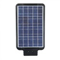 V-Tac 15W Solar gatelampe LED - Sort, inkl. solcelle, sensor, IP65