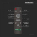 V-Tac 20W Solar gatelampe LED - Inkl. fjernkontroll, IP65