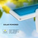 V-Tac 15W Solar vegglampe LED - Hvit, sensor, IP65