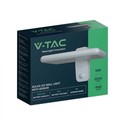 V-Tac 15W Solar vegglampe LED - Hvit, sensor, IP65