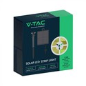 V-Tac 1,2W LED Solcellestrip - 5 meter, fjernkontroll, IP67