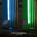 V-Tac 1,2W LED Solar RGB stripe - 5 meter, fjernkontroll, IP67