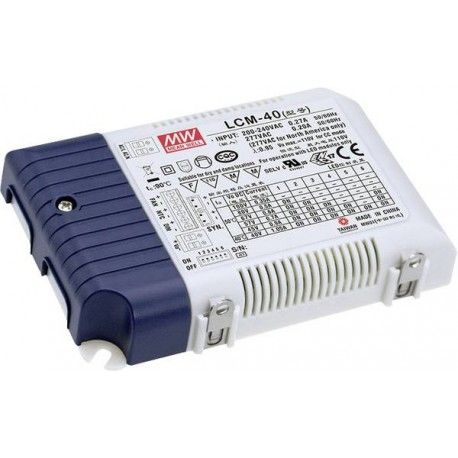 Meanwell LCM-25DA2 DALI dimbar driver til LED panel - Med Dali interface + push dim, passer våre 29W LED paneler