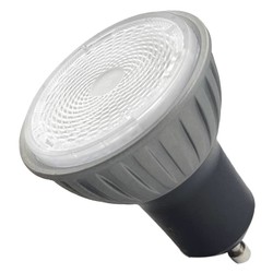 GU10 LED RA97 justerbar spredning spot - 7,5W, 230V, justerbar spredning, GU10