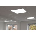 60x60 RA90, DALI dimbar LED-panel - 30W, DALI / push dimbar, UGR19, hvit kant