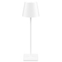 Oppladbar LED bordlampe Innendørs/utendørs - Hvit, berøringsdimbar, CCT, IP54 utendørs