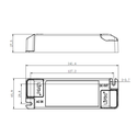 Lifud 40W 1-10V dimbar LED driver - 0/1-10V interface, flicker free