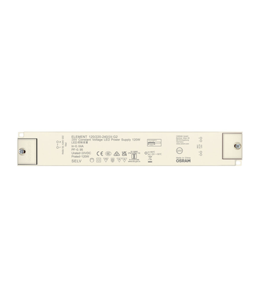 Osram 120W strømforsyning - 12V DC, 10A, IP20 innendørs