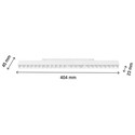 Spectrum SHIFT Grid 22W - Hvit, RA90, 40 cm, UGR19