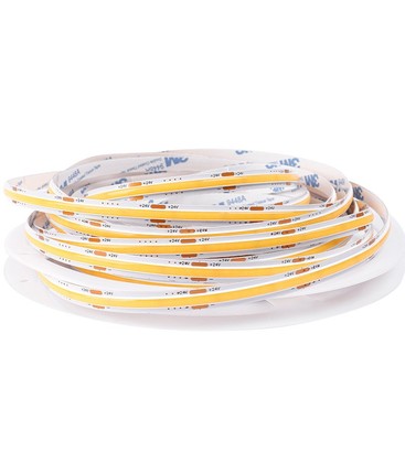 5m 12W/m Dot-free COB-LED strip - IP20, RA90, 320 LED per meter, 24V, COB LED