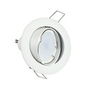 Downlight kit uten lyskilde - Høyde: Ø7,4 cm, Mål: Ø8,2 cm, Hvit, vælg MR16 eller GU10 fatning