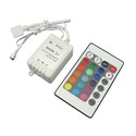 RGB controller med fjernkontroll - 12V (72W), 24V (144W), infrarød