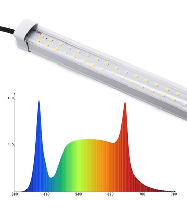 LEDlife Max-Grow 15W vekstarmatur - 60cm, 15W LED, fullt lysspektrum, IP65