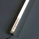 Trebetong/gips Skinne 120 cm for LED strips - Innfelt, kan forlenges