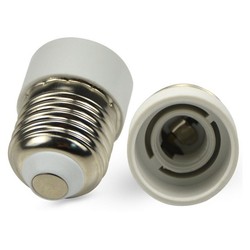 E14 LED E27 til E14 adapter