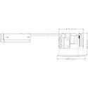 LEDlife innbyggingsspot Inno88 - MR16,12V, børstet alu, IP44, direkte i isolasjon