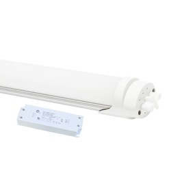 T8 LED lysrør dimbar LEDlife T8-PRO150 EXT - Ekstern driver, 1-10V dimbar, 25W LED rør, 150 cm