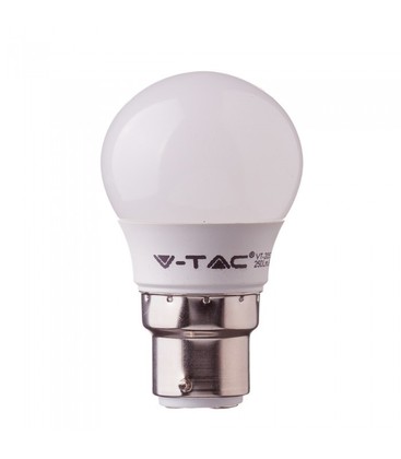 V-Tac 5,5W LED pære - Samsung LED chip, G45, B22