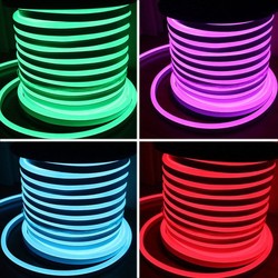 Neon Flex LED strip RGB 8x16 Neon Flex LED - 18W per meter, IP67, 230V