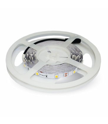 V-Tac 4,8W/m LED strip - 5m, IP20, 30 LED per meter