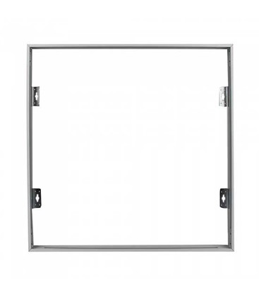 Ramme til 60x60 LED panel - Hurtig samlesett, hvit kant