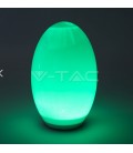 V-Tac RGB+W LED egg - Solcelle, Ø18,8 cm
