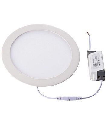 LEDlife 11W LED panel downlight - Hull: Ø18 cm, Mål: Ø20 cm, 230V