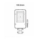 V-Tac 50W LED gatelys - Samsung LED chip, Ø60mm, IP65, 137lm/w