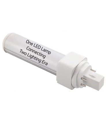 LEDlife G24Q-SMART5 5W LED pære - HF Ballast kompatibel, DALI dimbar, 180°, Erstat 10W