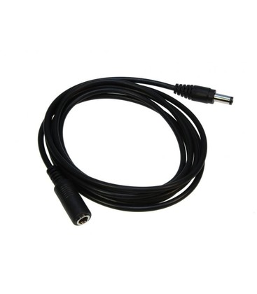 DC Forlengerkabel - 1 m, 5V-24V, svart DC Forlengerkabel - 1 m, 5V-24V, svart