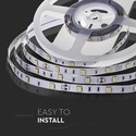 V-Tac 4,8W/m LED strip - 5m, IP20, 30 LED per meter