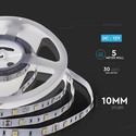 V-Tac 4,8W/m LED strip - 5m, IP20, 30 LED per meter