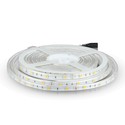 V-Tac 4,8W/m sprutsikker LED strip - 5m, IP65, 30 LED per meter